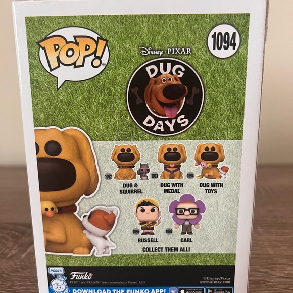 Funko Pop! Dug with Toys Vinyl Figure - Picture 3 of 5